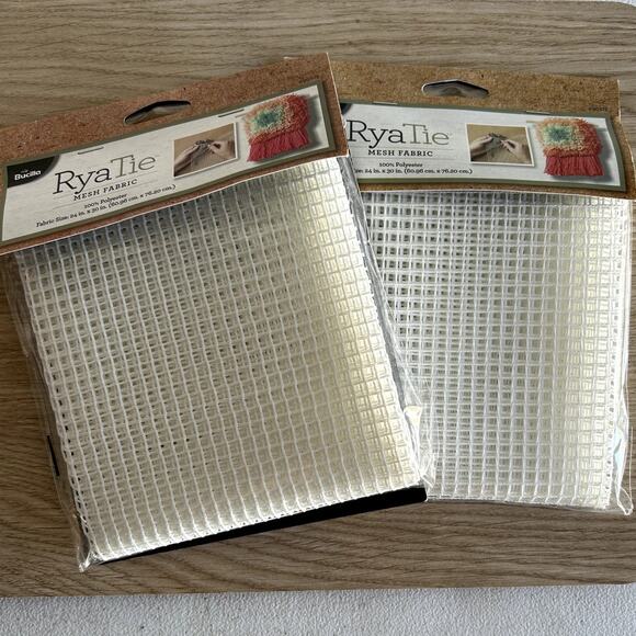RyaTie Mesh Fabric 24x30 in. 100% Polyester - 2 pack - Picture 1 of 3